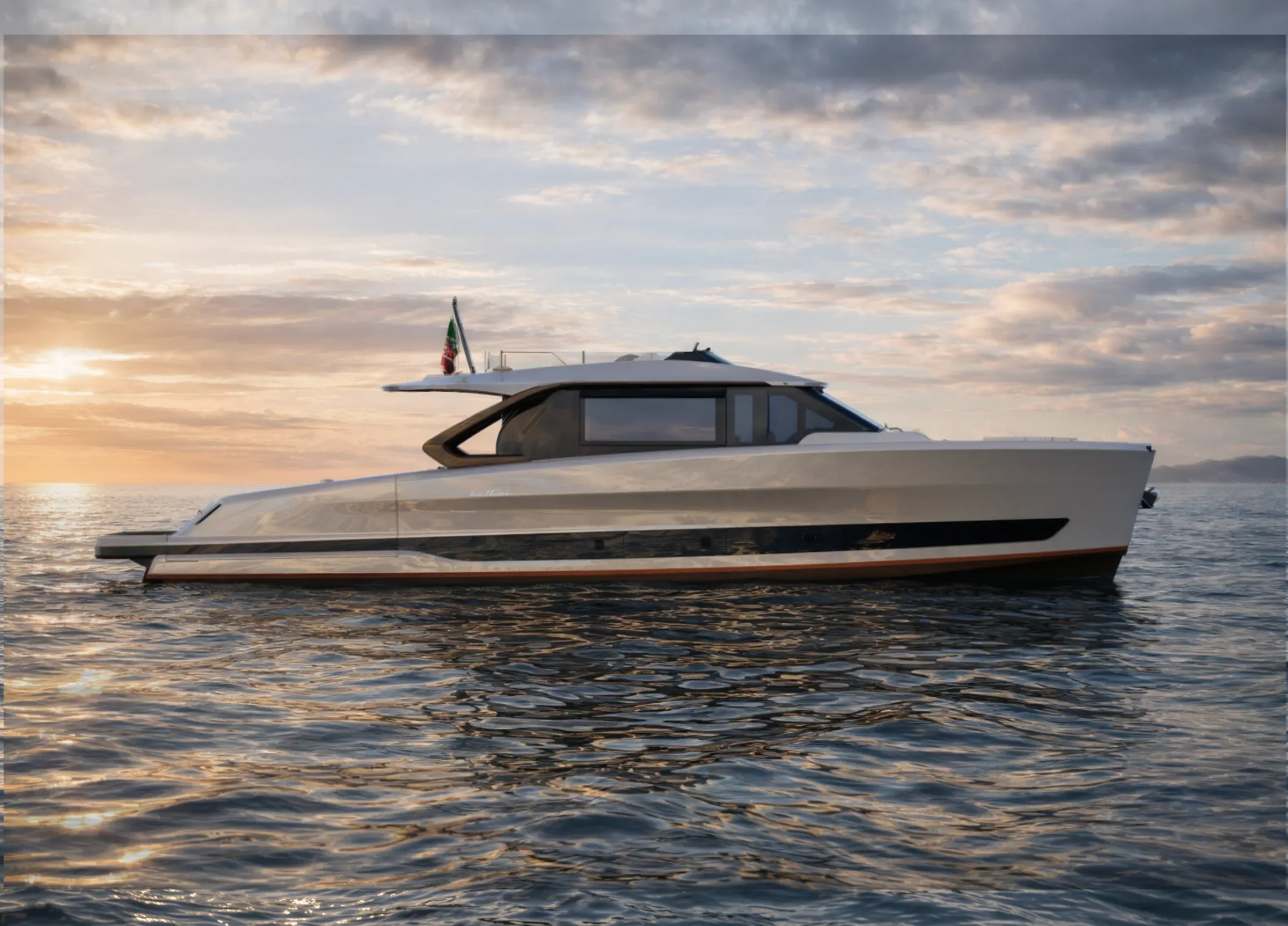 Astor 68 on the water